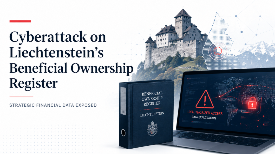 Cyberattack on Liechtenstein’s beneficial ownership register exposing sensitive financial and corporate ownership data